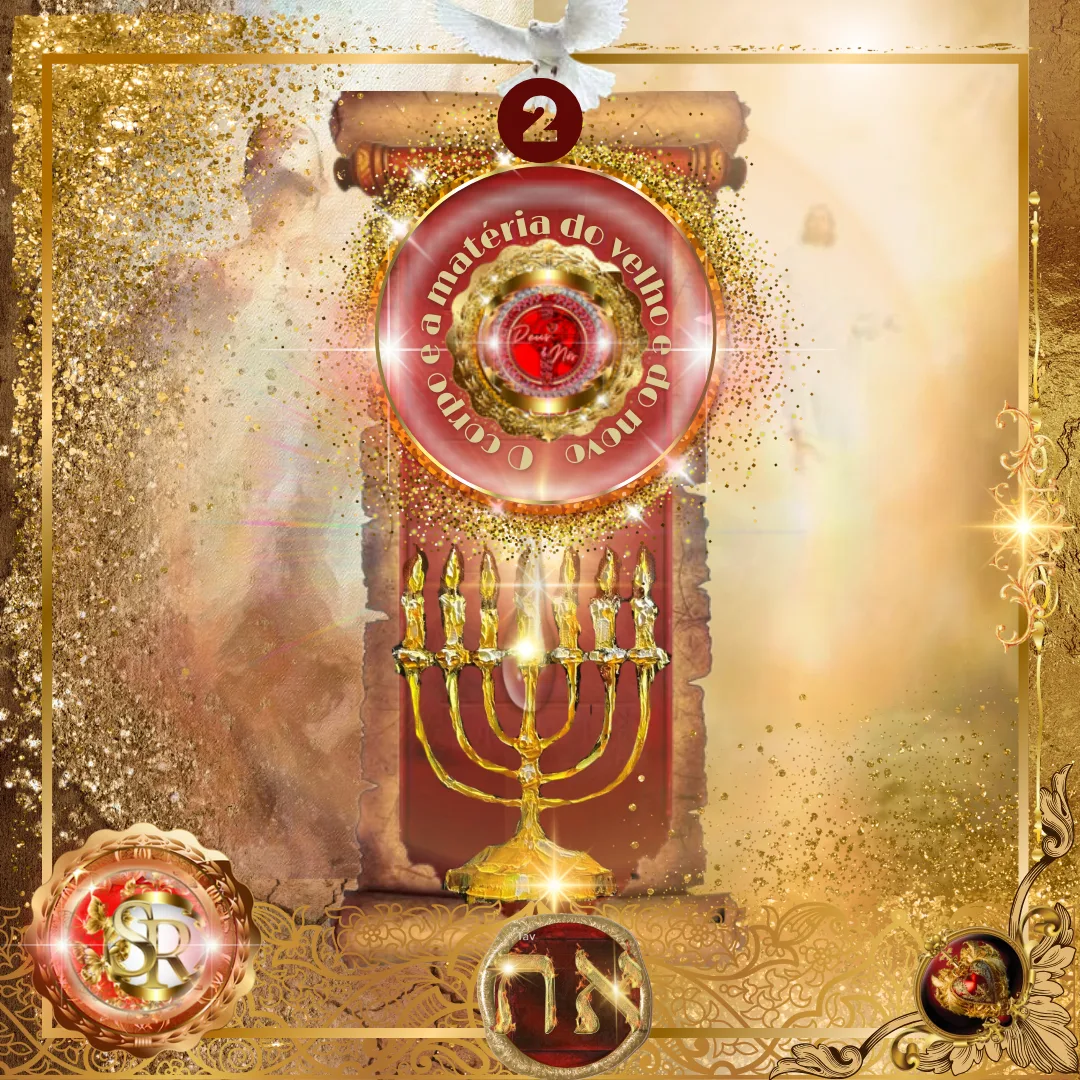 O corpo e a matéria do velho e do novo (Parte 2). Sandra Ribeiro. Deus & Nós Igreja Online. DeussNos.