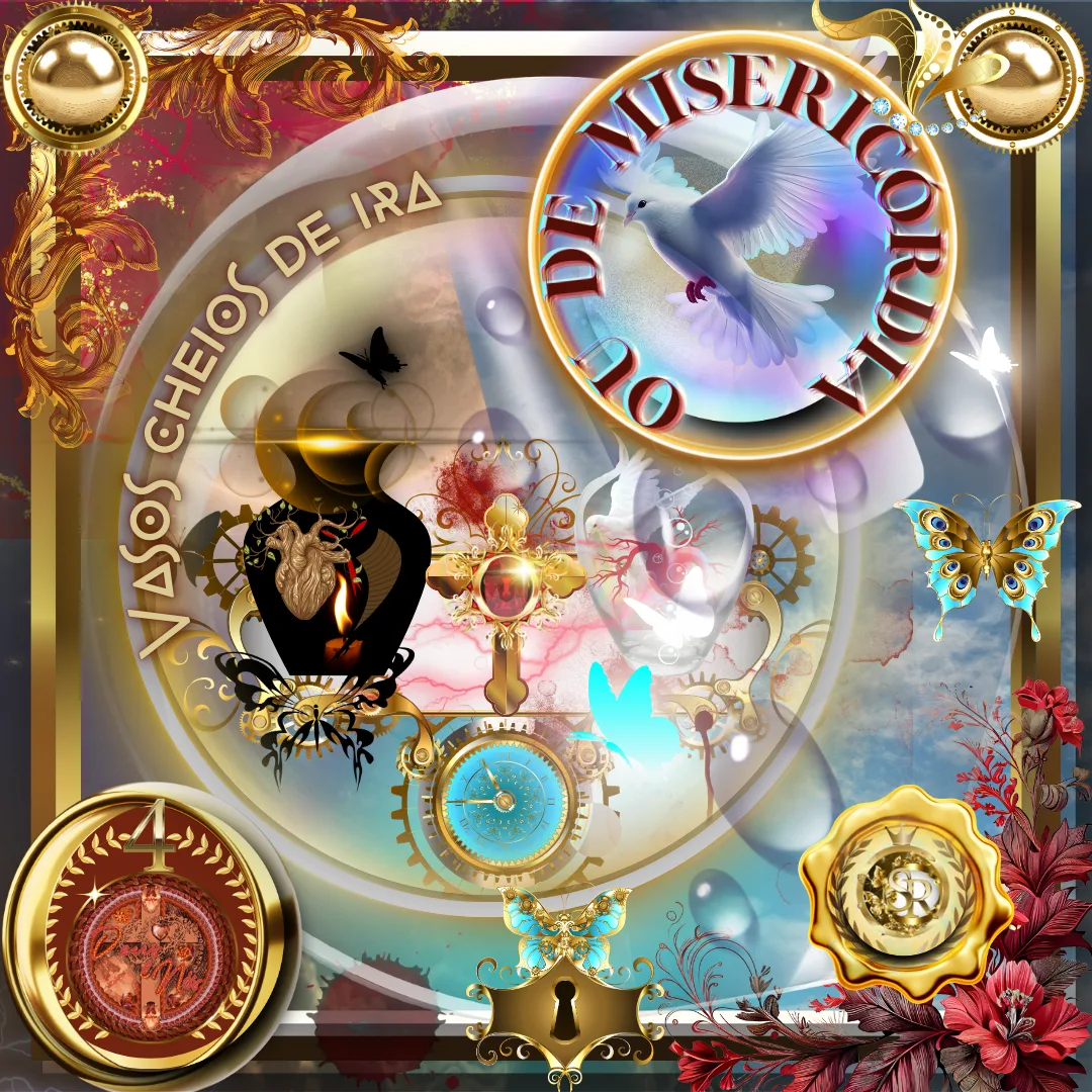 Vasos cheios de ira ou de misericórdia (Parte 4). Sandra Ribeiro. Deus & Nós Igreja Online. DeussNos.