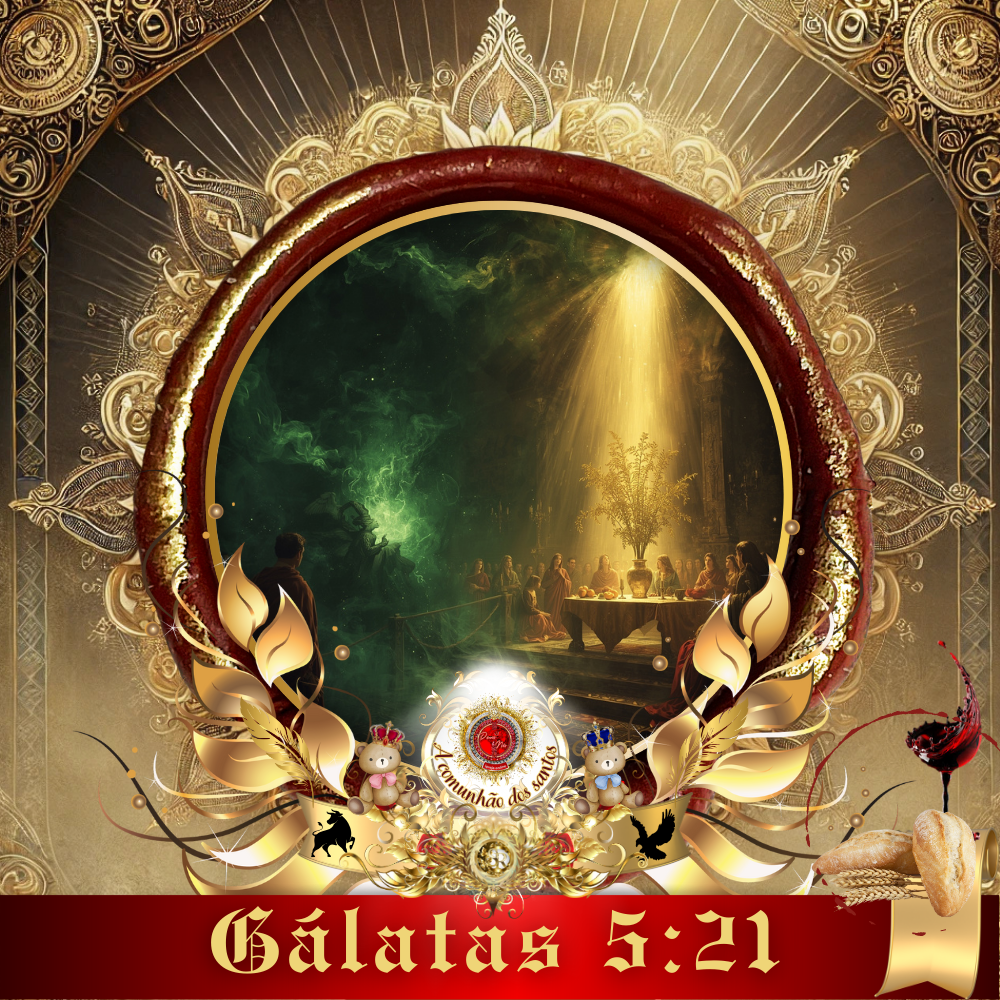 Culto Online Igreja Deus e Nós — Estudo Bíblico Gálatas 5:21 sobre heresias e comunhão dos santos