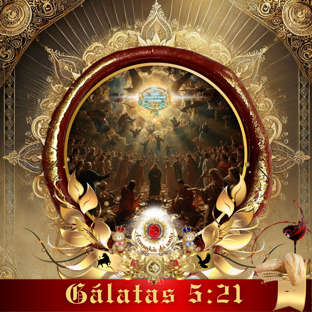 Culto Online Deus e Nós — Estudo Bíblico em Gálatas 5:21 sobre as obras da carne e o Reino de Deus