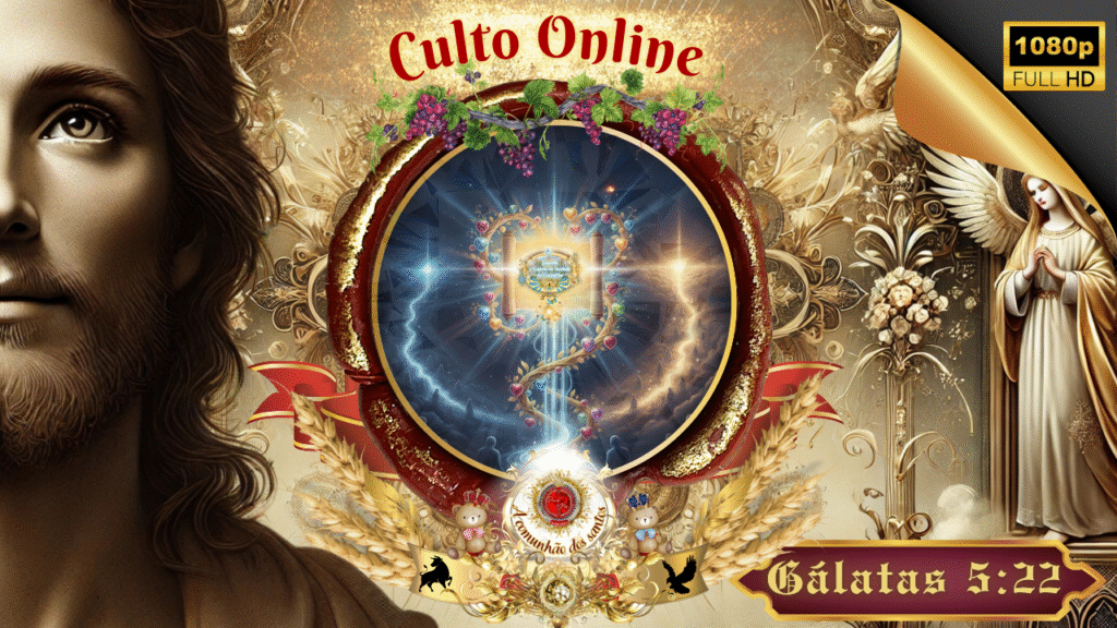 Culto Online – Gálatas 5:22 sobre o Fruto do Espírito Santo | Deus e Nós Igreja Online