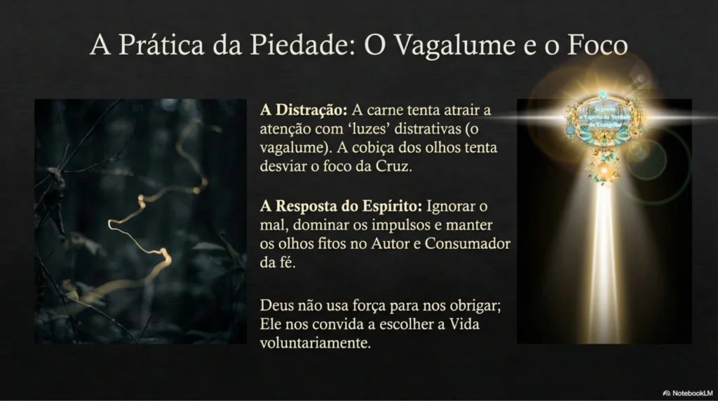 Cruz de Cristo representando a jornada da restauração espiritual, da carne ao Espírito, com base no verdadeiro Evangelho e na nova natureza em Cristo Jesus
