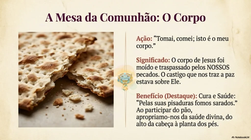 Crucificação de Cristo como fundamento do novo nascimento espiritual e da comunhão cristã, ensinada no Evangelho segundo a verdade bíblica.