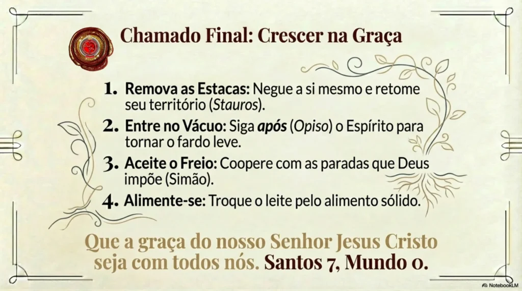 Estudo bíblico cristão sobre a cruz de Cristo, a crucificação da carne e a vida segundo o Espírito, baseado em Gálatas 5:24, produzido pela Deus e Nós Igreja Online
