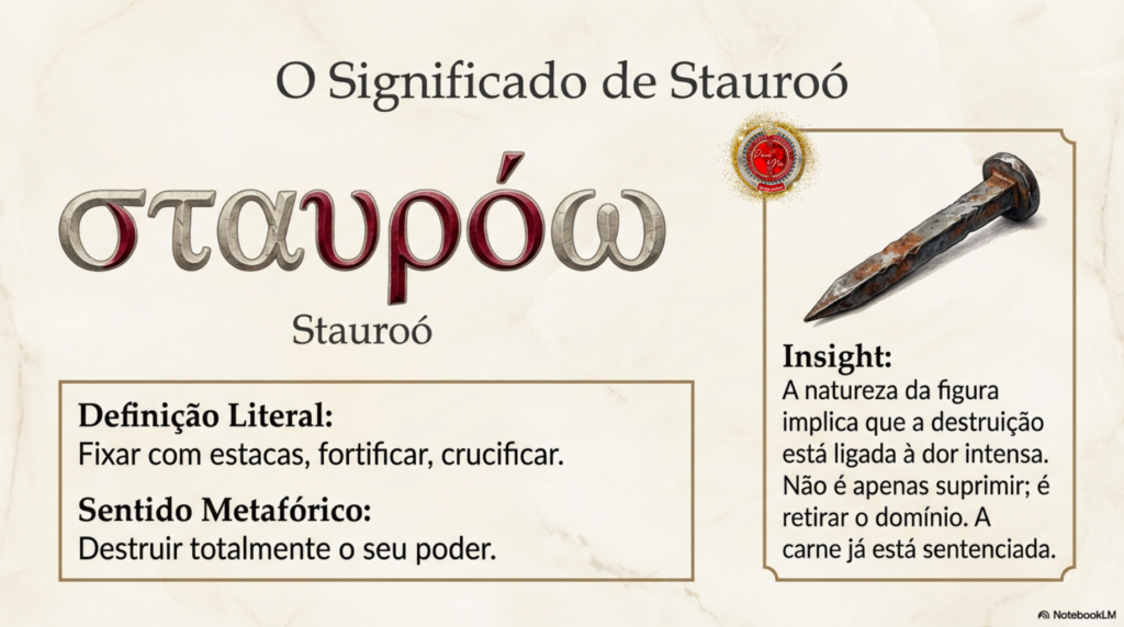 Estudo bíblico cristão sobre a morte da carne e a glória de Deus, à luz da cruz de Cristo e do novo nascimento segundo o Espírito