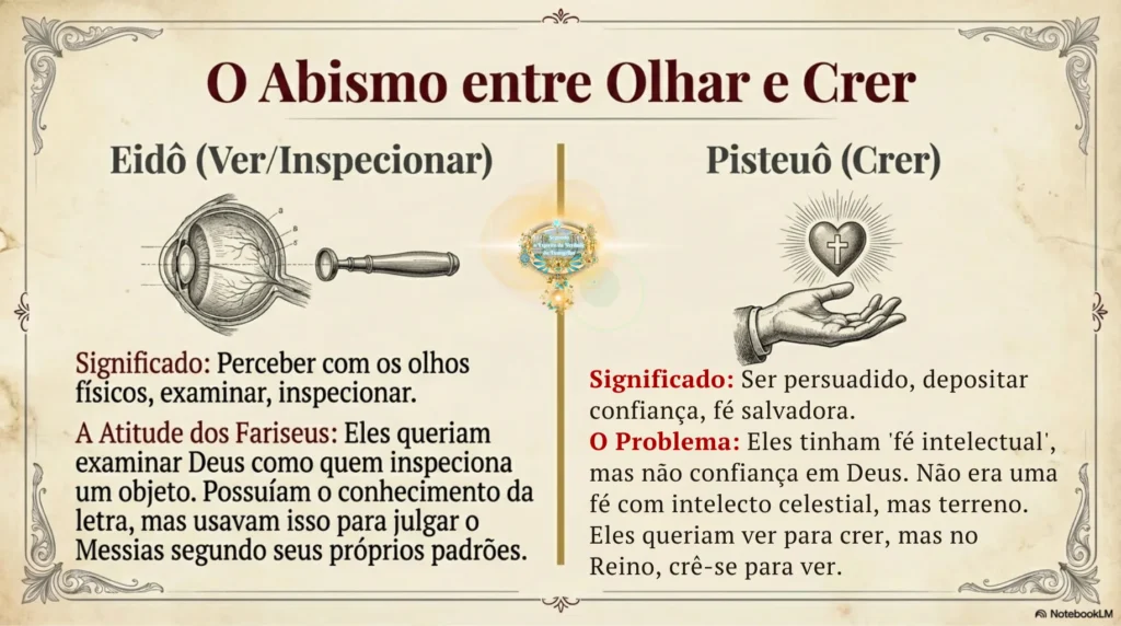 Estudo bíblico sobre fé salvadora e confiança em Deus, contrastando fé intelectual e fé verdadeira segundo o Evangelho de Jesus Cristo