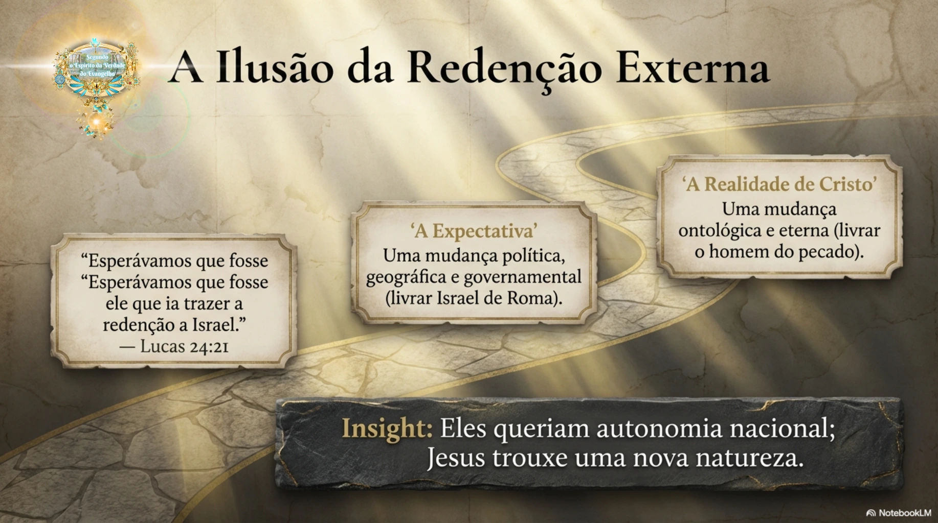 Mensagem cristã sobre a cruz de Cristo como o fim do medo, ensinada na Deus e Nós Igreja Online, baseada no sacrifício de Jesus e no poder da Stauróo