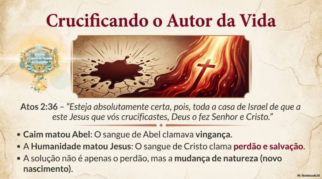 Estudo bíblico cristão sobre a morte da carne e a glória de Deus, à luz da cruz de Cristo e do novo nascimento segundo o Espírito