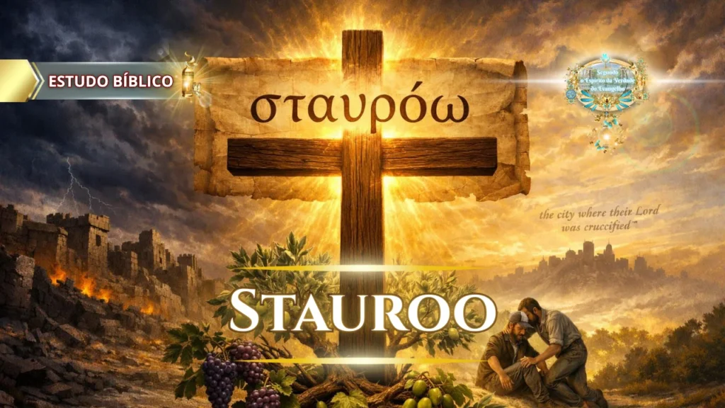 Cruz de Cristo e o significado de stauróō, estudo bíblico sobre a crucificação segundo o Evangelho e Apocalipse 11