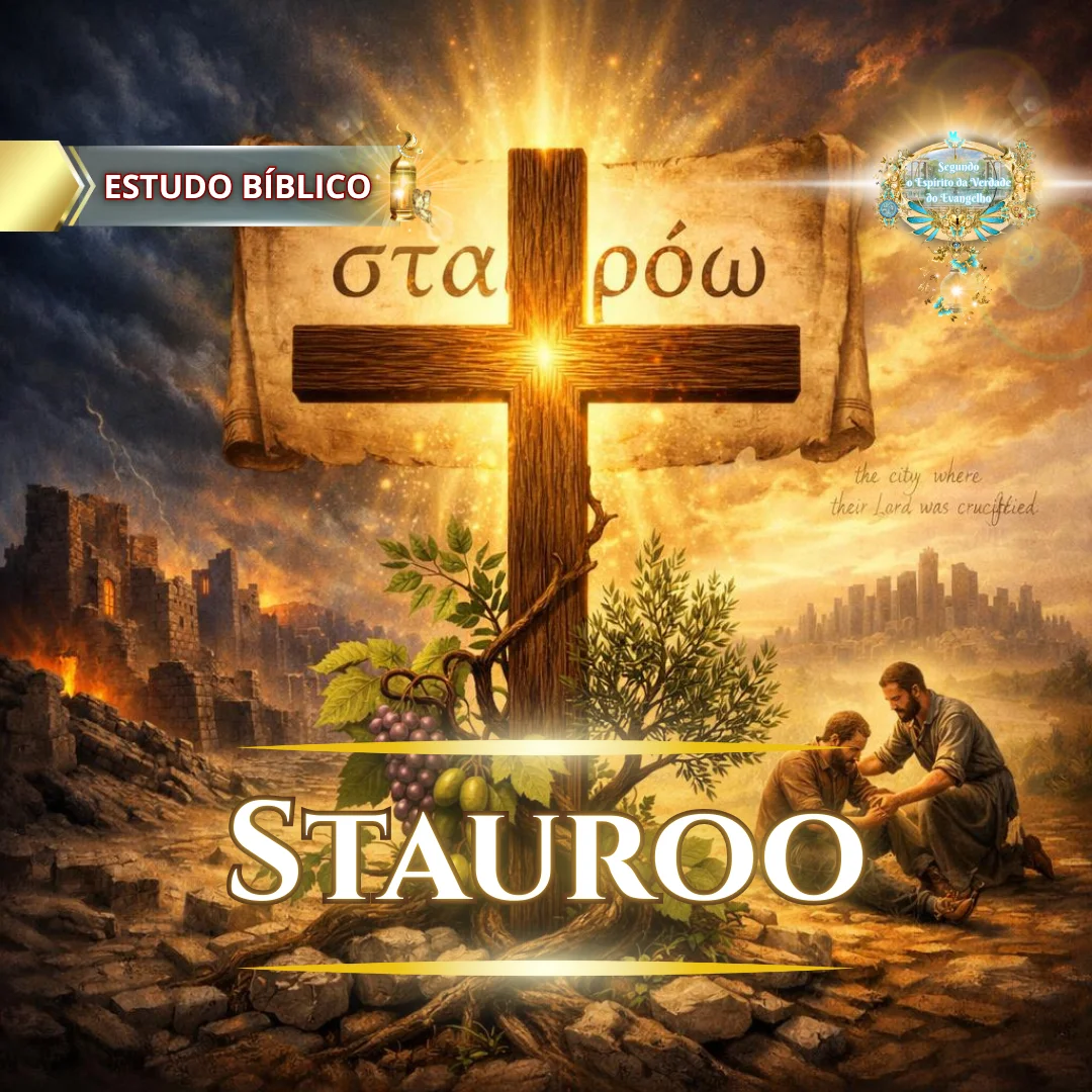 Cruz de Cristo e o significado de stauróō, estudo bíblico sobre a crucificação segundo o Evangelho e Apocalipse 11