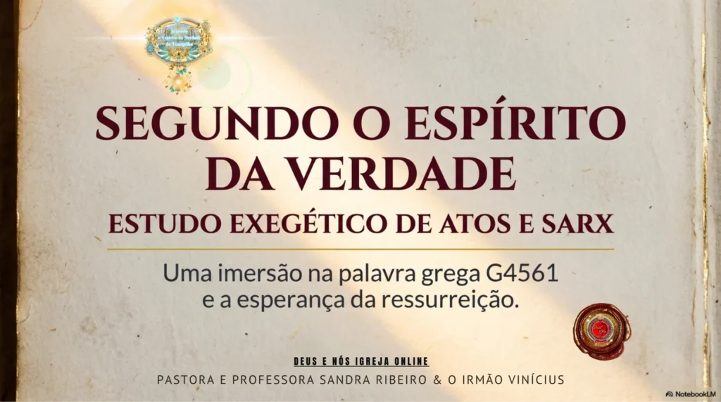 Carne e Ressurreição estudo bíblico sobre confessar Jesus como Senhor e crer na ressurreição para salvação, Deus e Nós Igreja Online