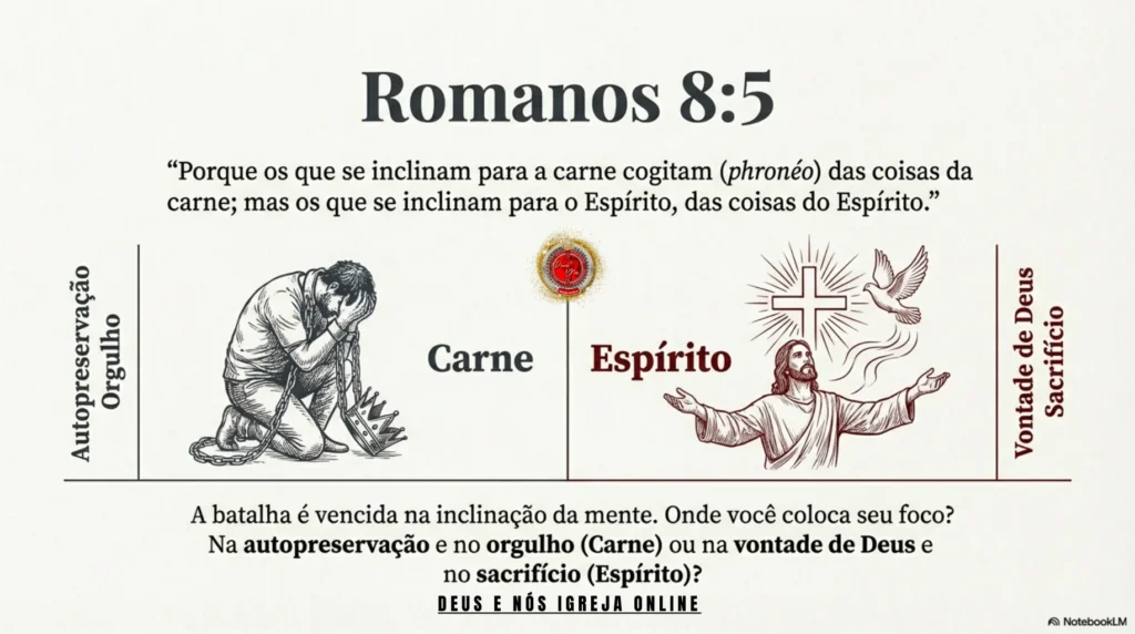 Crucificar a carne segundo a Bíblia – estudo bíblico profundo sobre Gálatas 5, cruz de Cristo, fé verdadeira e vida no Espírito | Deus e Nós Igreja Online