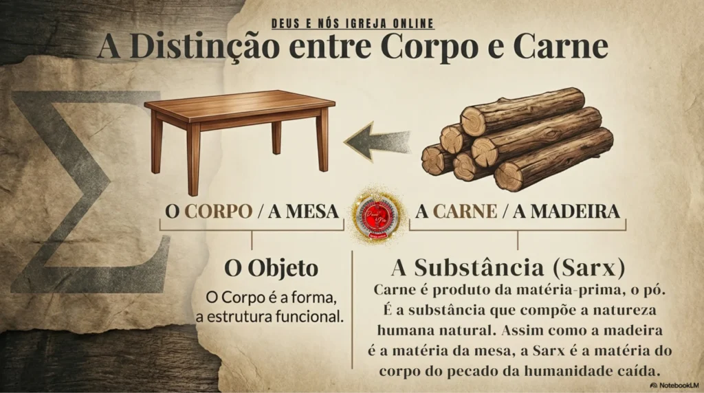Estudo bíblico sobre sarx e o novo nascimento em Cristo Jesus, revelando a autoridade concedida por Deus para sair das trevas e viver na Luz segundo João 1