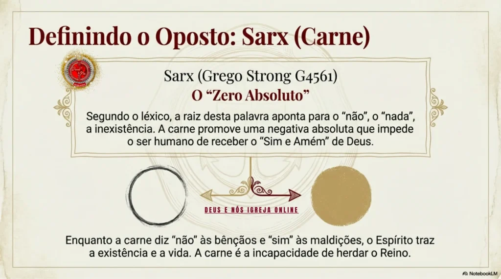 Da Carne à Plenitude em Cristo estudo bíblico sobre salvação, confissão Jesus é o Senhor, Santa Ceia e vida segundo o Espírito, Deus e Nós Igreja Online