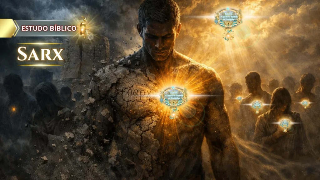 Estudo bíblico Sarx sobre natureza carnal e transformação espiritual pelo Espírito Santo segundo o Evangelho de Cristo – Deus e Nós Igreja Online