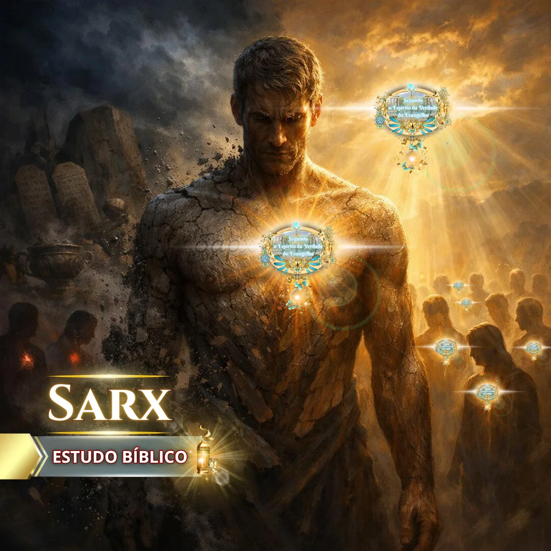 Estudo bíblico Sarx sobre natureza carnal e transformação espiritual pelo Espírito Santo segundo o Evangelho de Cristo – Deus e Nós Igreja Online