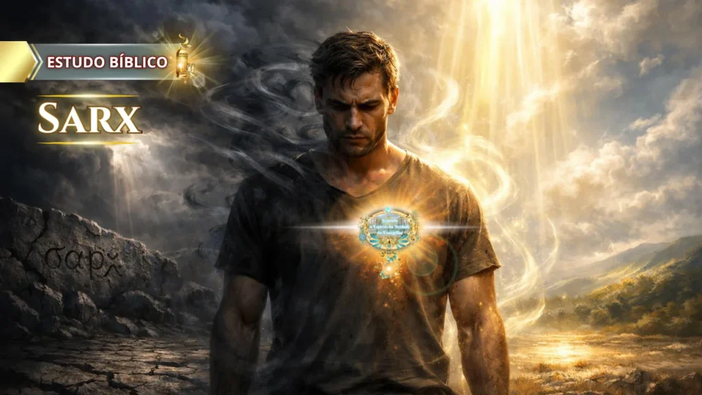 Estudo bíblico Sarx sobre natureza da carne e transformação espiritual pelo Espírito Santo à luz do Evangelho – Deus e Nós Igreja Online