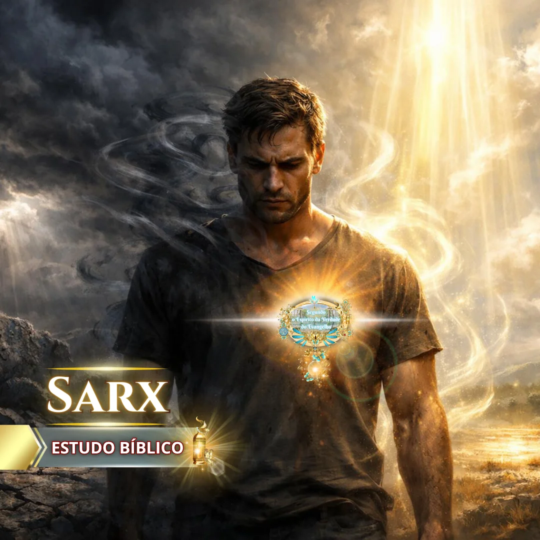 Estudo bíblico Sarx sobre natureza da carne e transformação espiritual pelo Espírito Santo à luz do Evangelho – Deus e Nós Igreja Online