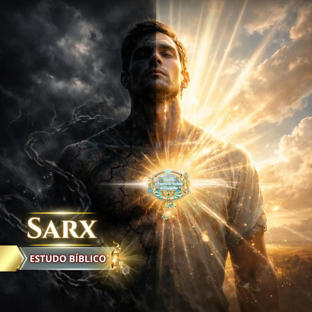 Estudo bíblico Sarx sobre libertação da carne e transformação pelo Espírito Santo segundo o Evangelho – Deus e Nós Igreja Online
