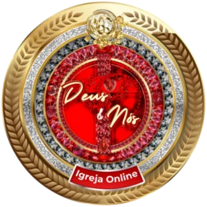Deus e Nós Igreja Online, logomarca oficial.