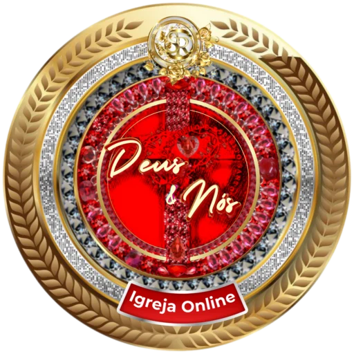 Deus e Nós Igreja Online, logomarca oficial.